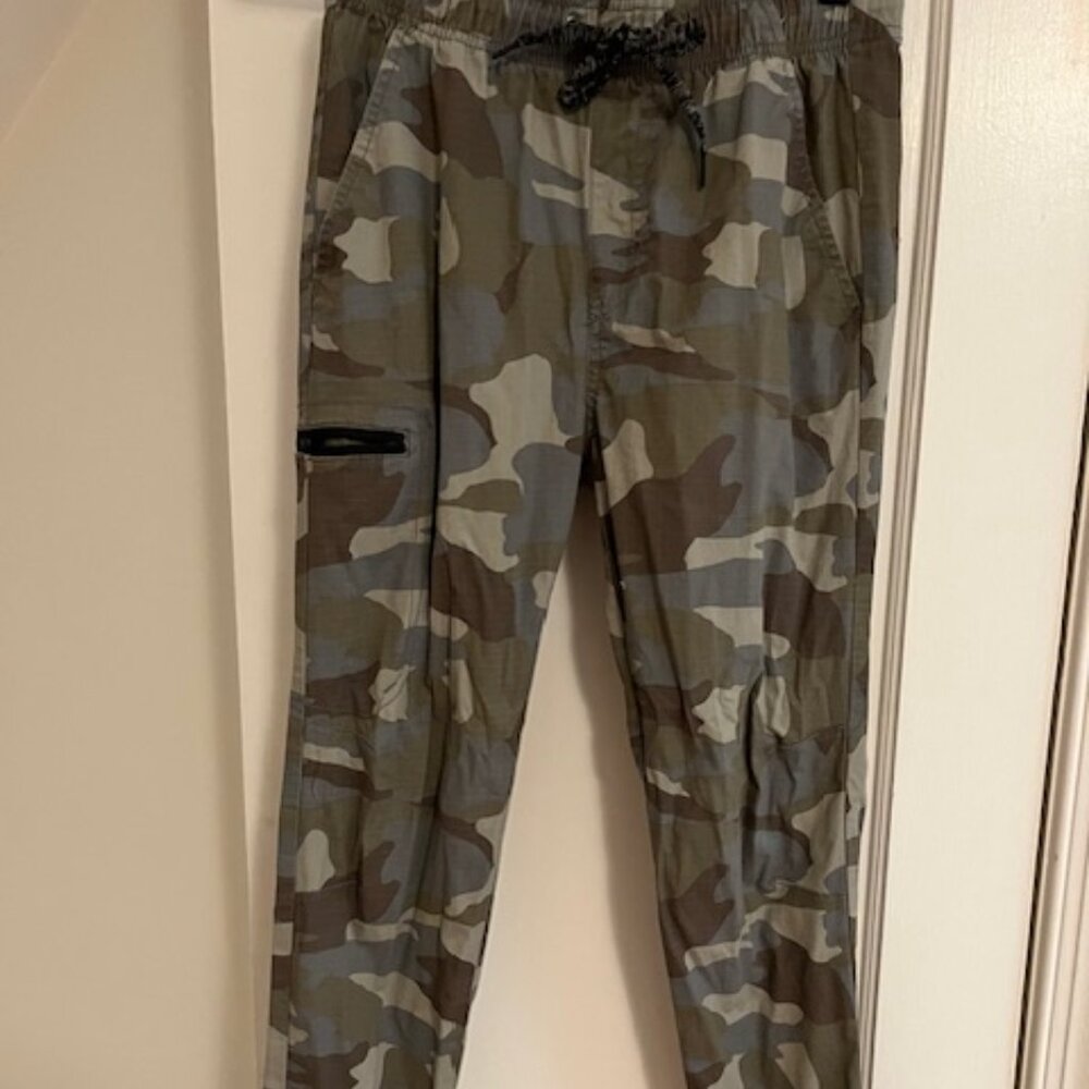 PLUGG  STRETCH TWILL JOGGER | Men's Small | Camouflage